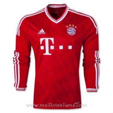 Maillot Bayern Munich Manche Longue Domicile 2013-2014